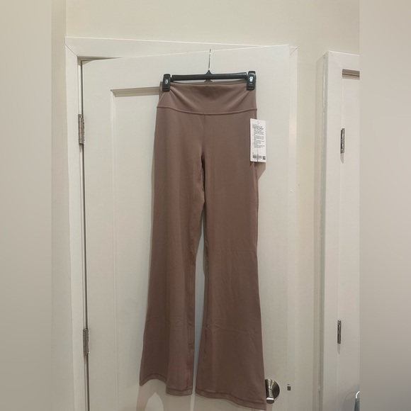 Lululemon Groove Nulu High-Rised Flare Pant Ashen Rose - Picture 3 of 7